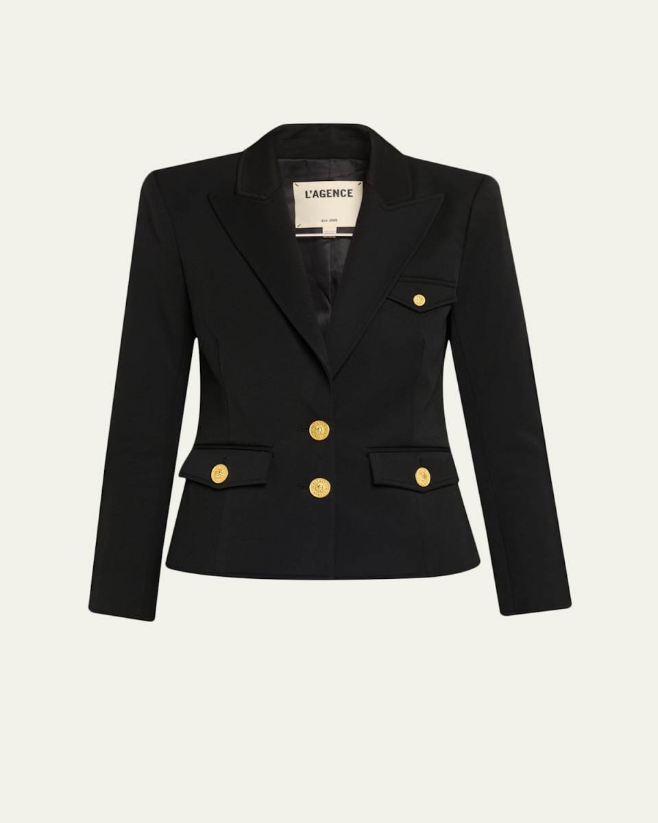 Wylla Structured Single-Breasted Blazer
